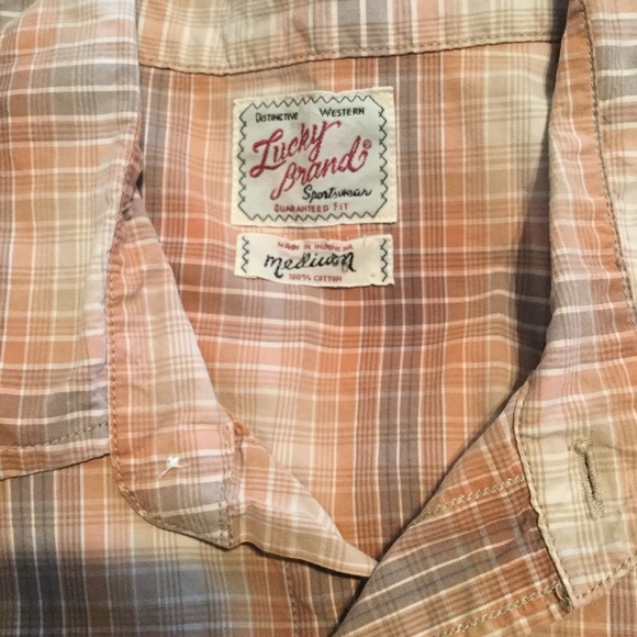 Lucky Brand Distinctive Western top, size Medium - Picture 2 of 4